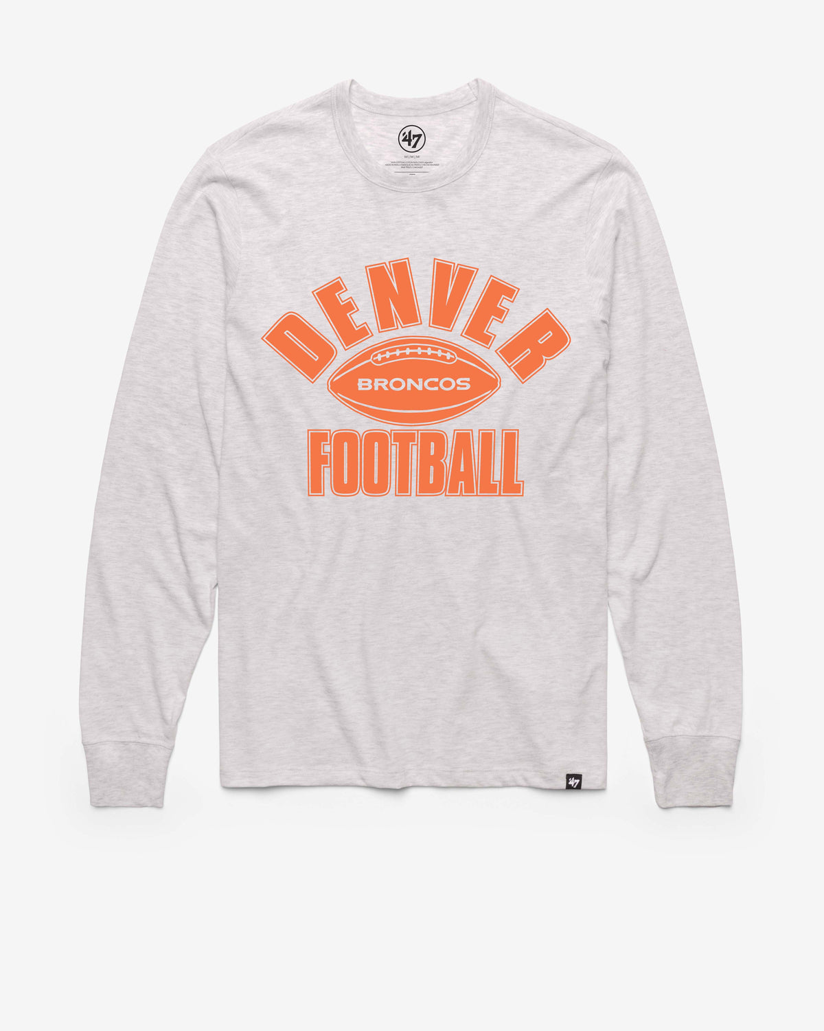 DENVER BRONCOS ISSUED '47 FRANKLIN LONG SLEEVE TEE