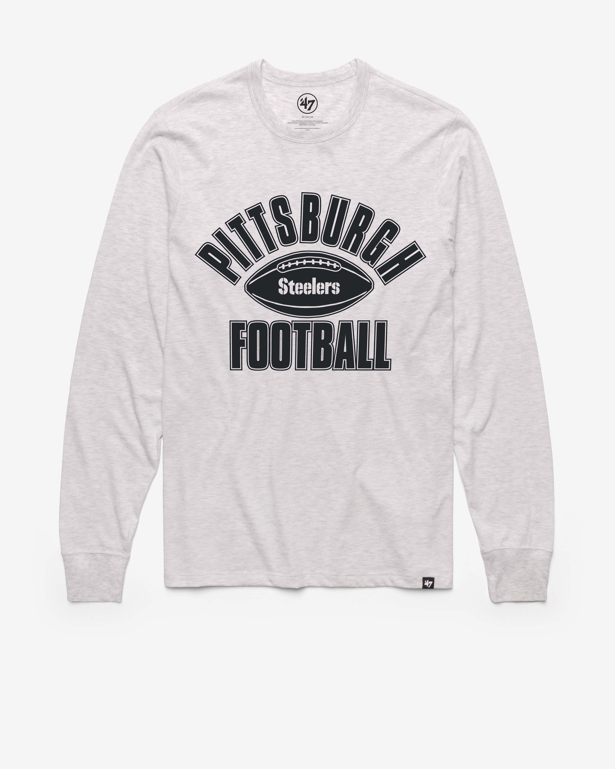 PITTSBURGH STEELERS ISSUED '47 FRANKLIN LONG SLEEVE TEE
