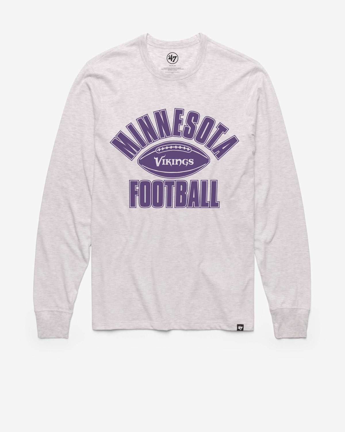 MINNESOTA VIKINGS ISSUED '47 FRANKLIN LONG SLEEVE TEE