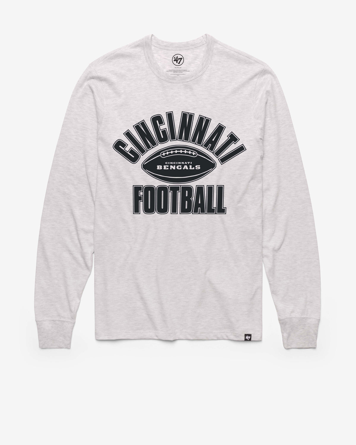 CINCINNATI BENGALS ISSUED '47 FRANKLIN LONG SLEEVE TEE