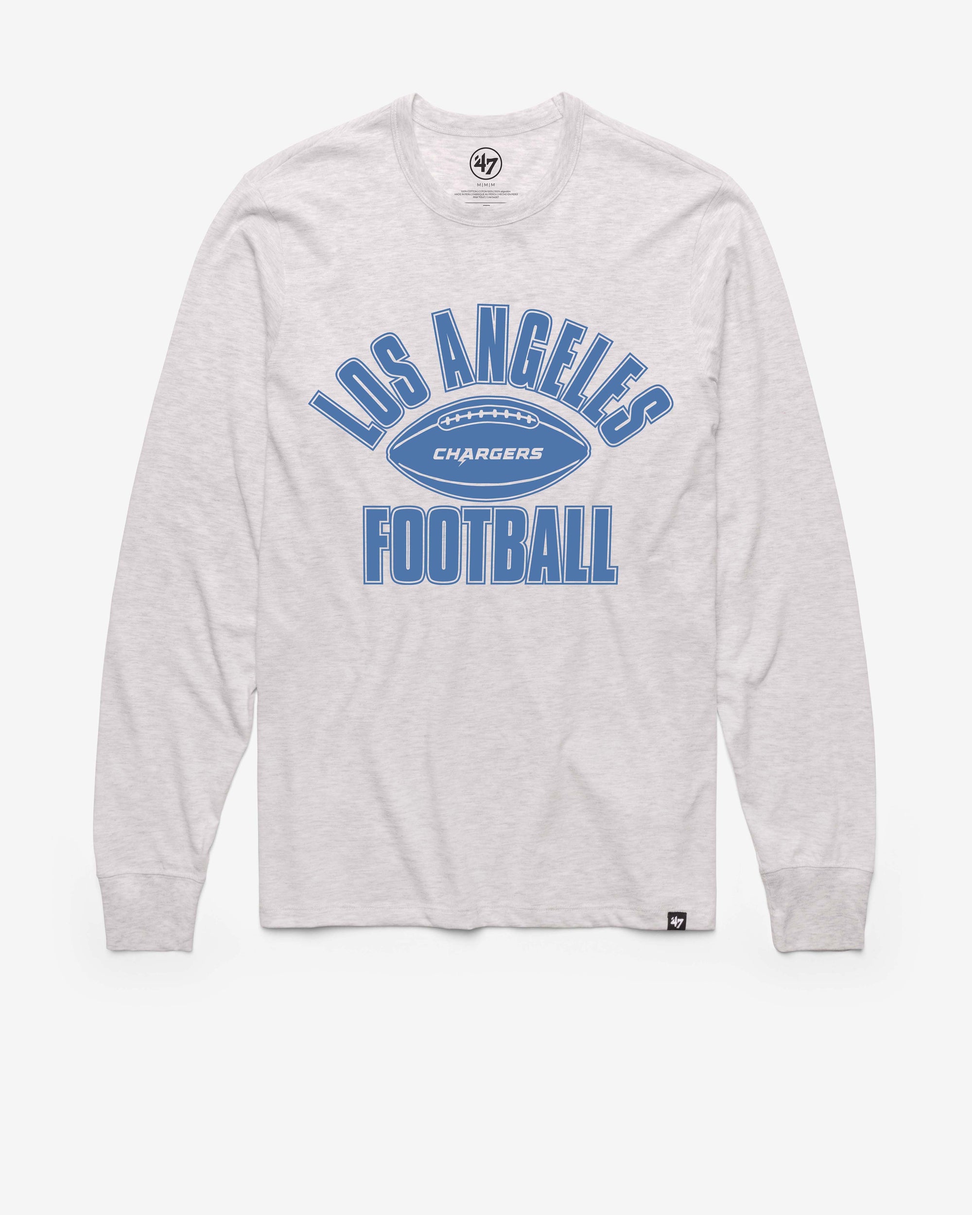 LOS ANGELES CHARGERS ISSUED '47 FRANKLIN LONG SLEEVE TEE