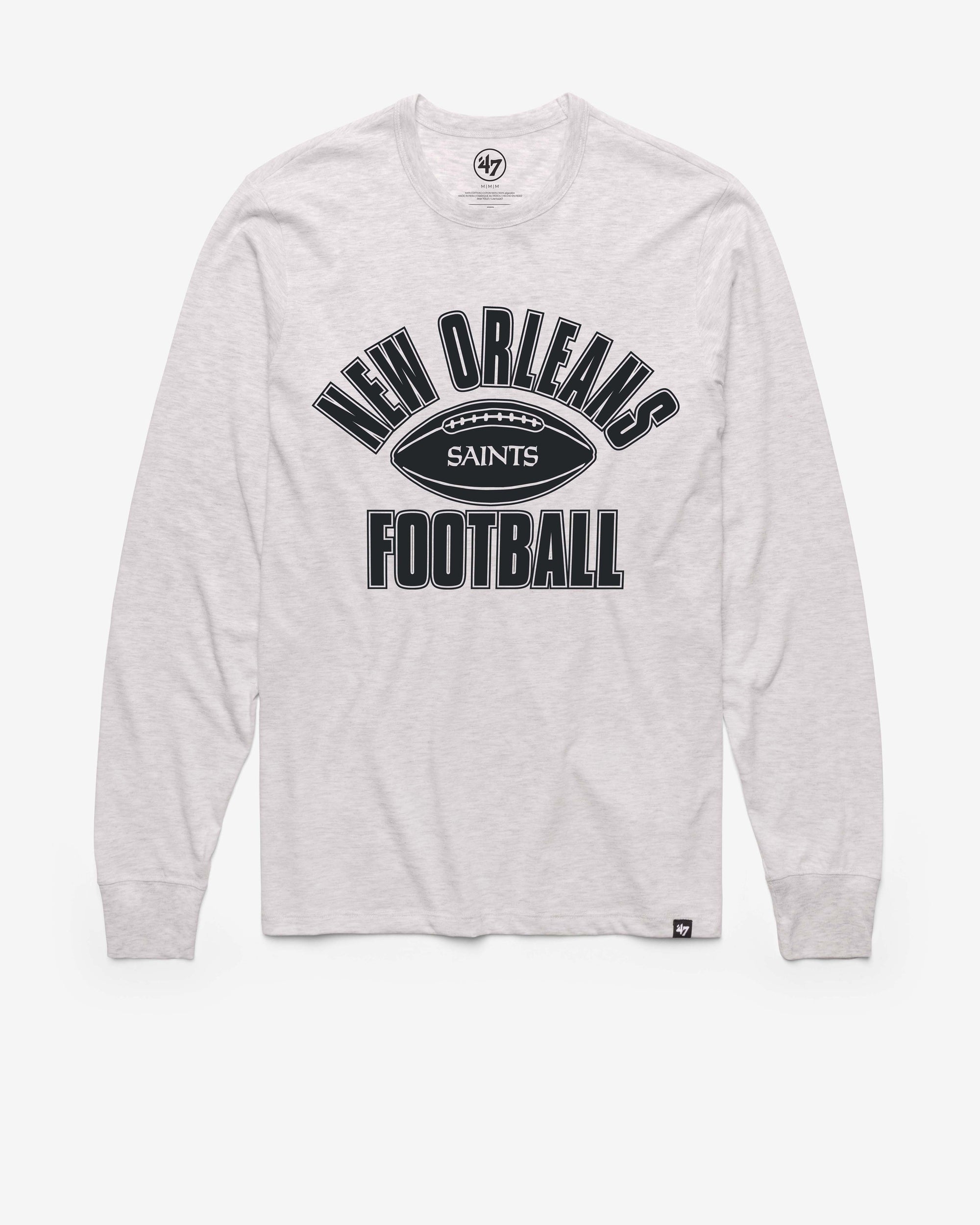 NEW ORLEANS SAINTS ISSUED '47 FRANKLIN LONG SLEEVE TEE