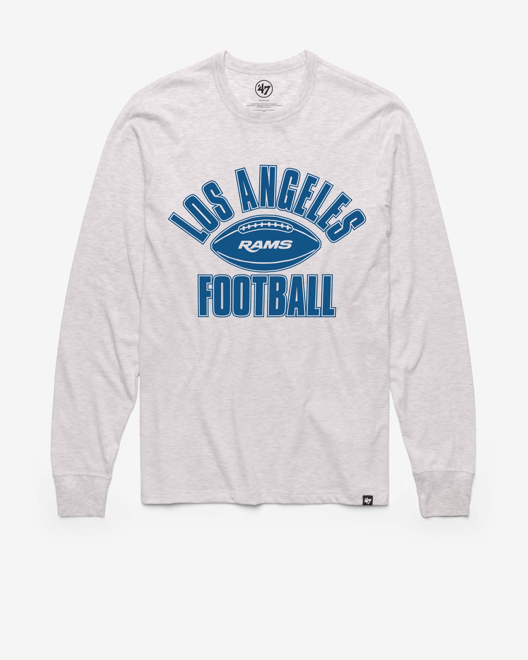 LOS ANGELES RAMS ISSUED '47 FRANKLIN LONG SLEEVE TEE