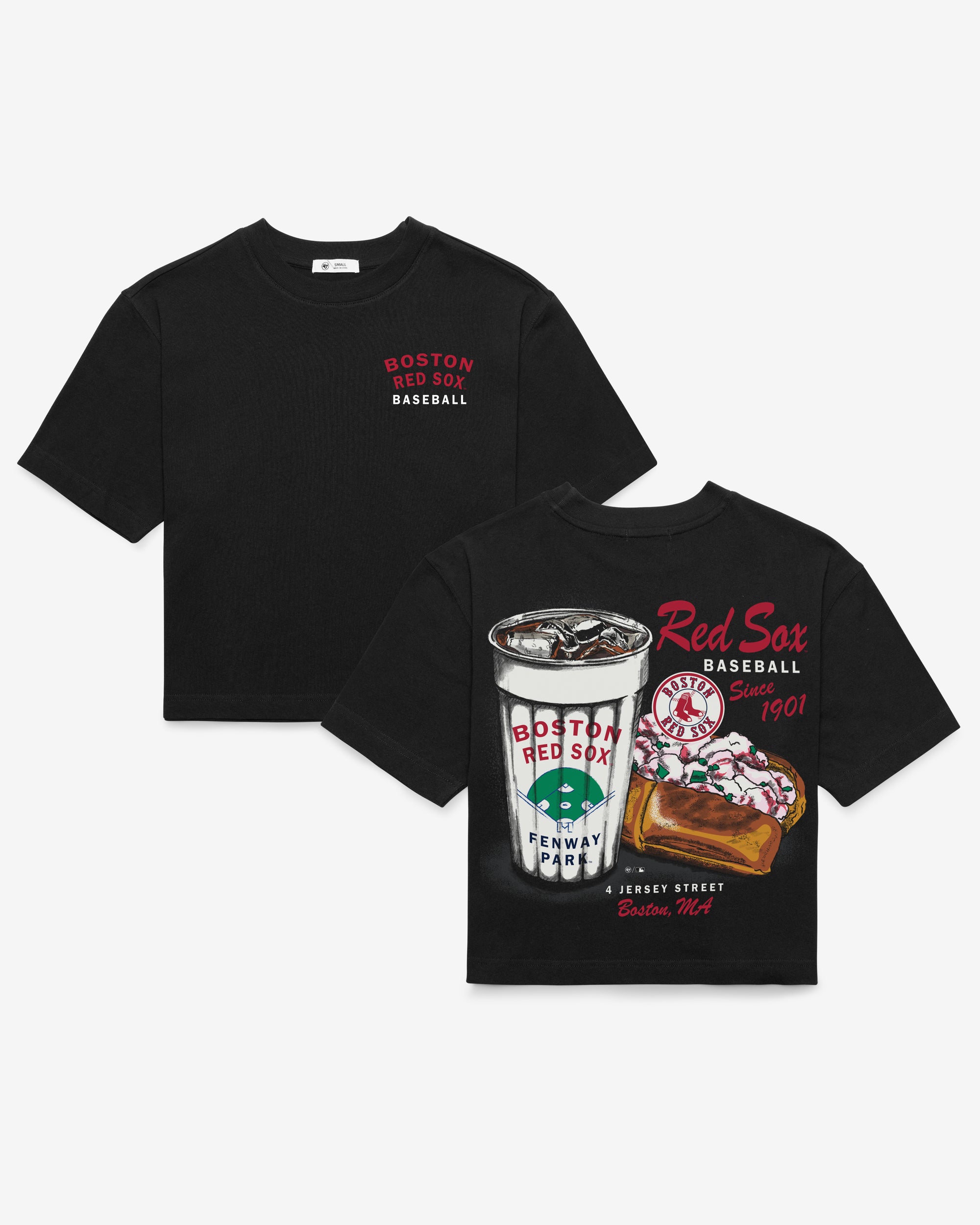 BOSTON RED SOX GRAB 'N GO '47 REED CITY TEE WOMEN