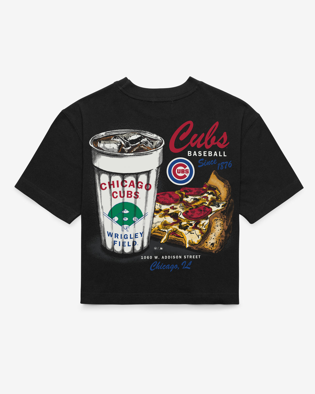 CHICAGO CUBS GRAB 'N GO '47 REED CITY TEE WOMEN