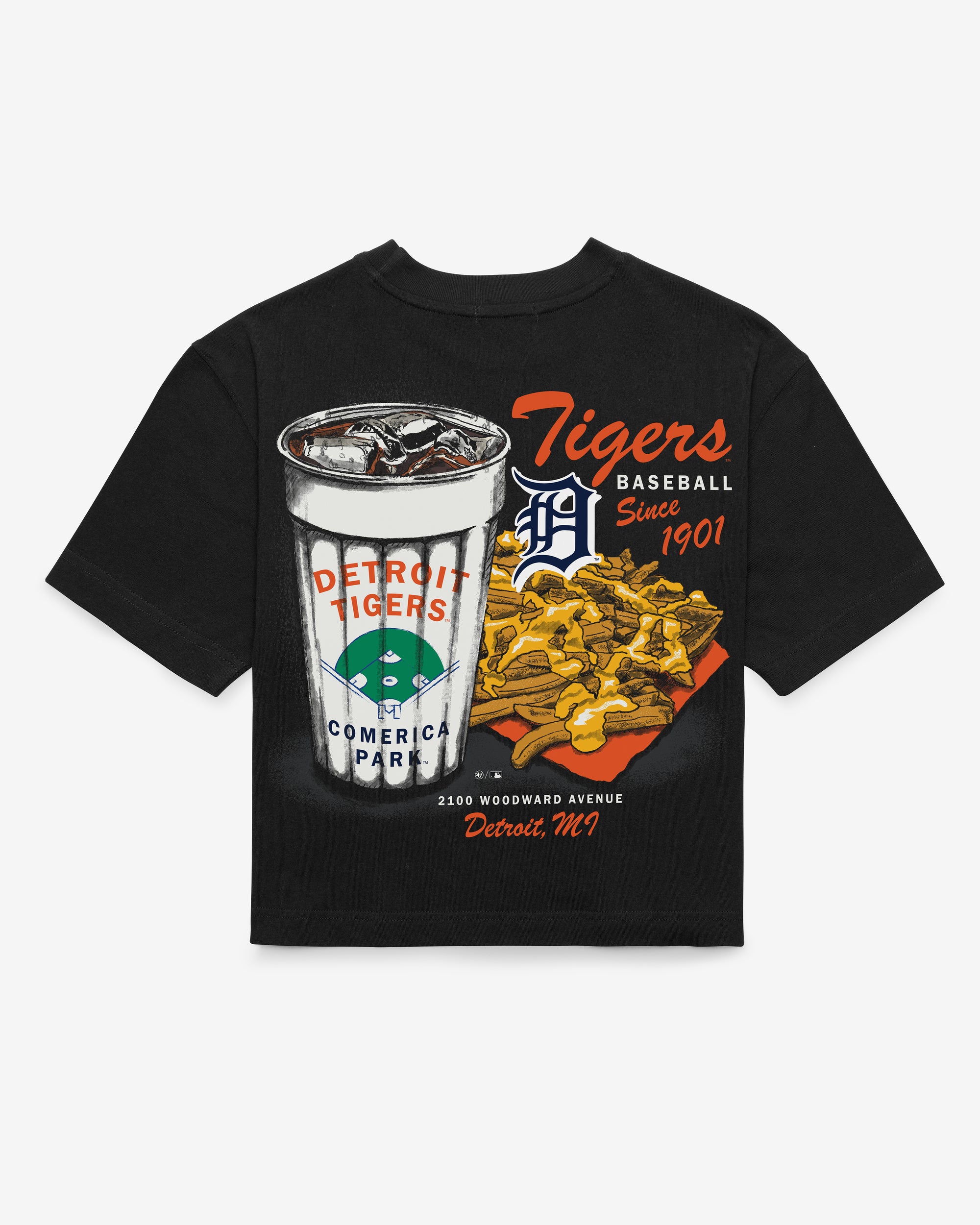 DETROIT TIGERS GRAB 'N GO '47 REED CITY TEE WOMEN