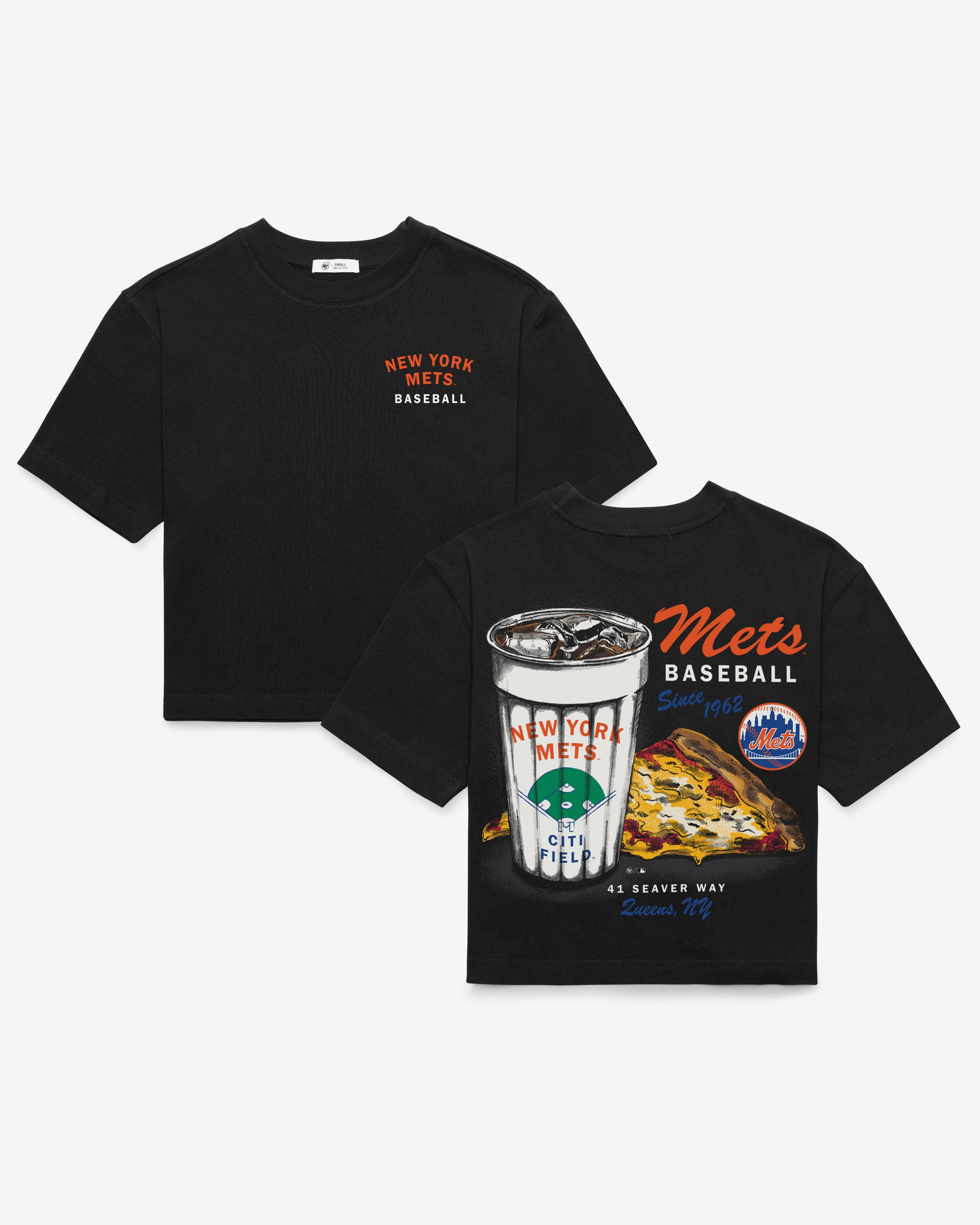 NEW YORK METS GRAB 'N GO '47 REED CITY TEE WOMEN