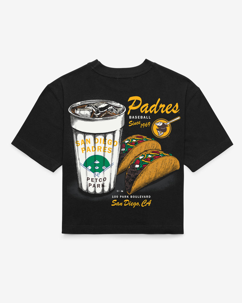 SAN DIEGO PADRES GRAB 'N GO '47 REED CITY TEE WOMEN