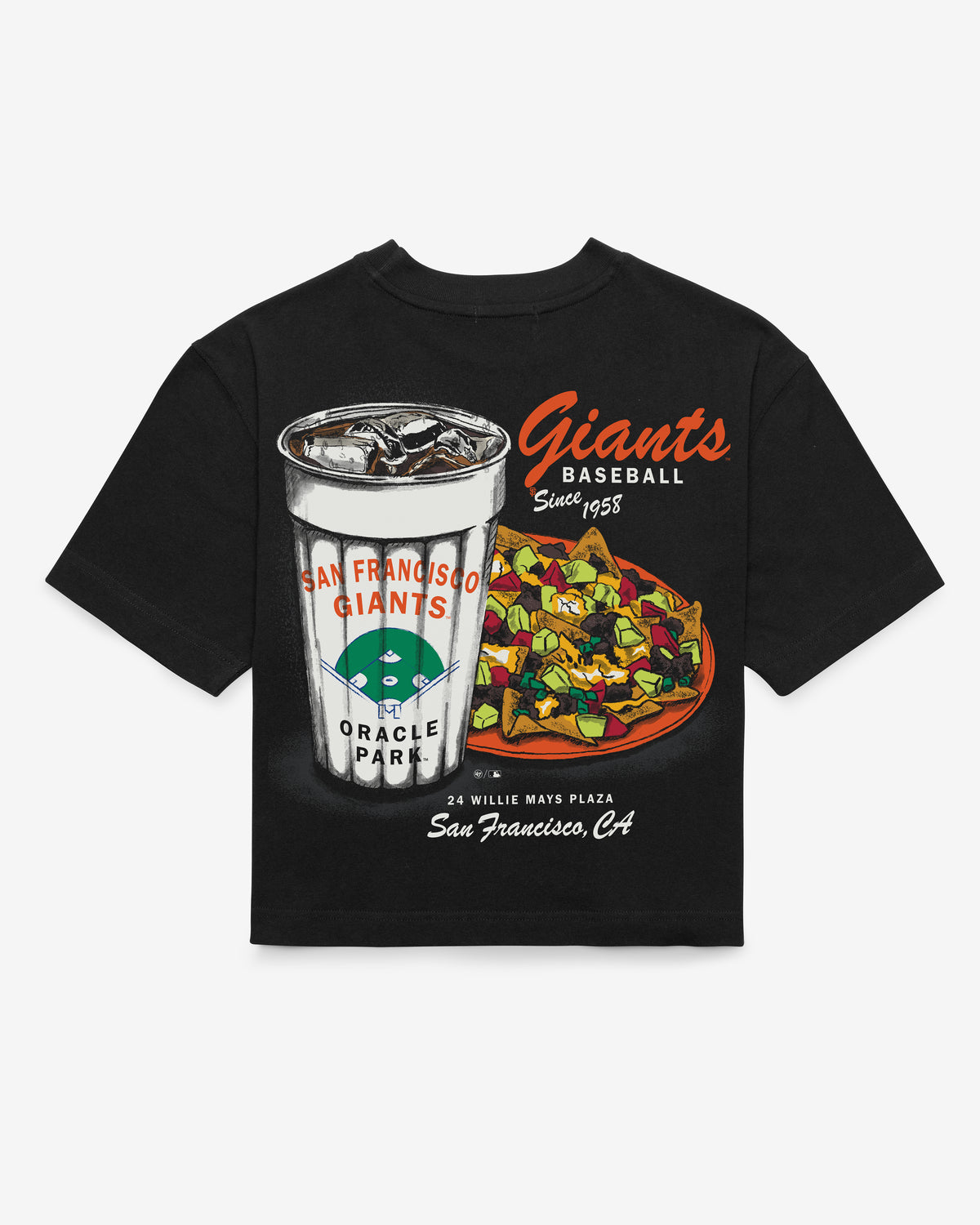 SAN FRANCISCO GIANTS GRAB 'N GO '47 REED CITY TEE WOMEN