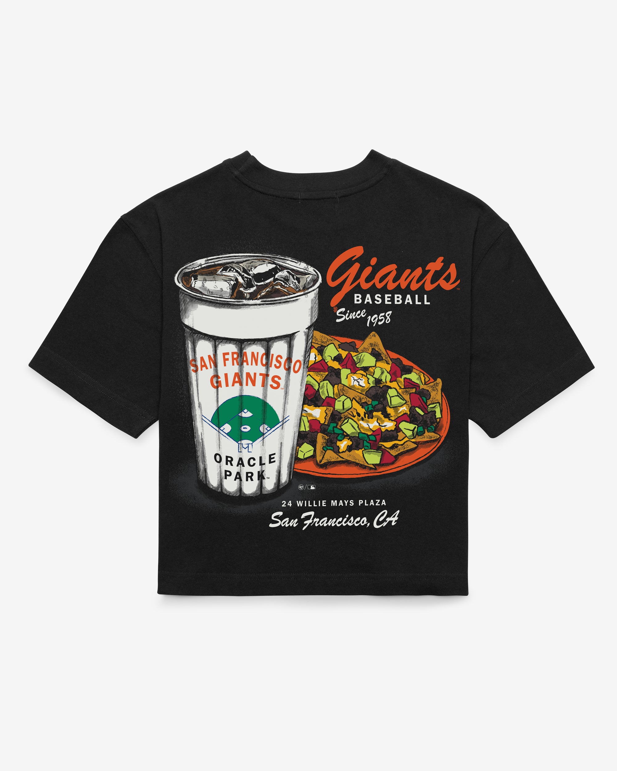 SAN FRANCISCO GIANTS GRAB 'N GO '47 REED CITY TEE WOMEN
