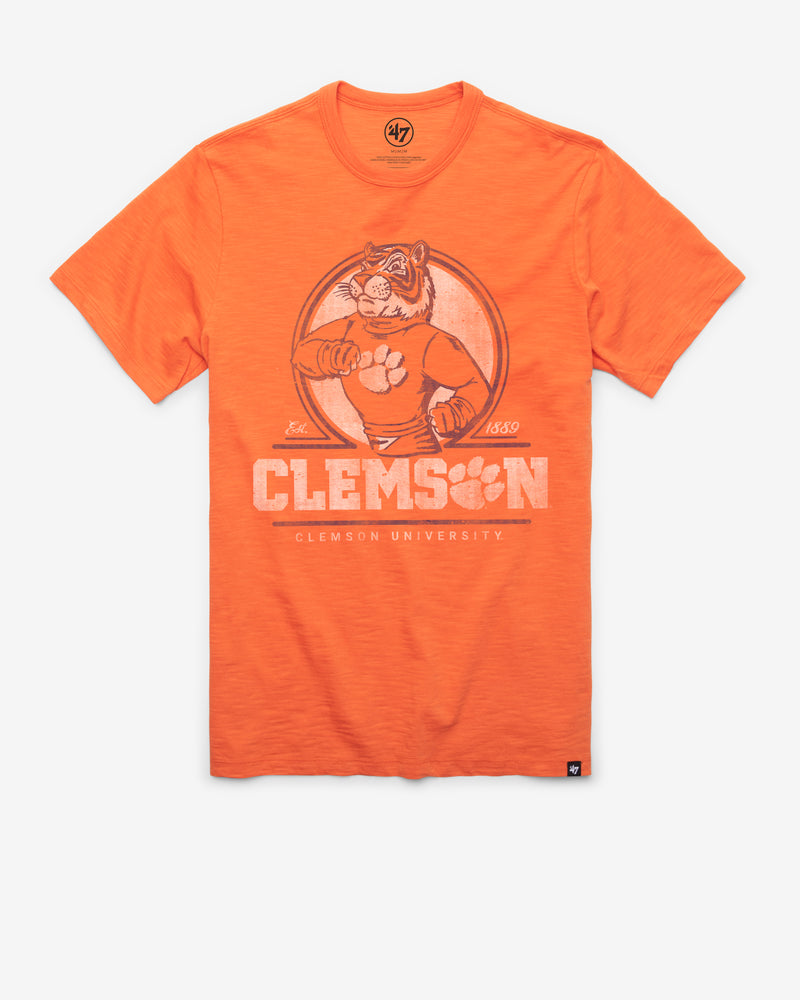 CLEMSON TIGERS EMBLEM MARK '47 SCRUM TEE