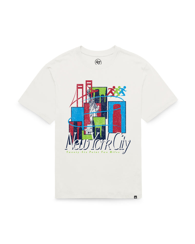 RUN THE CITY SKYLINE STRIDE '47 EVERYDAY TEE