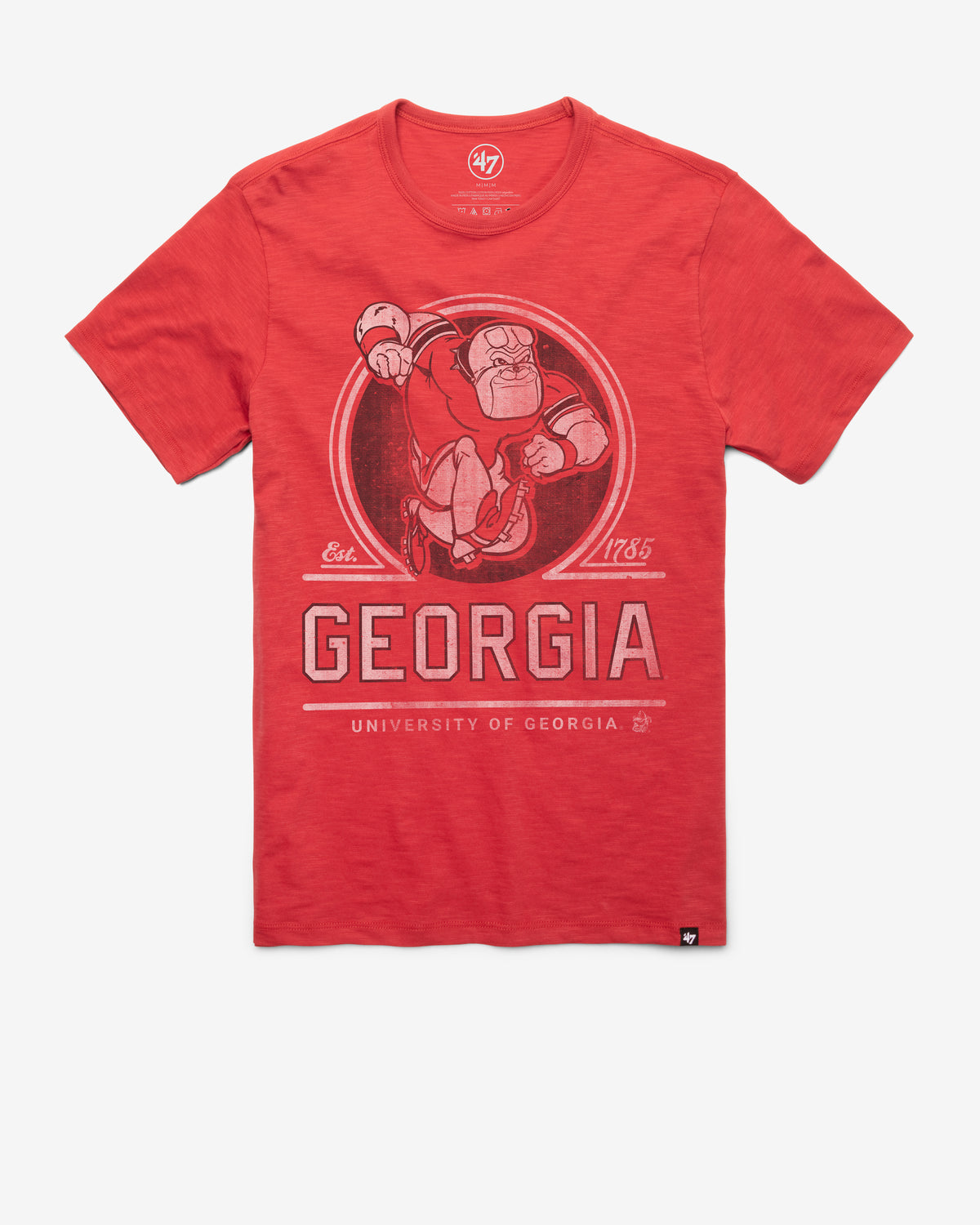 GEORGIA BULLDOGS EMBLEM MARK '47 SCRUM TEE MEN