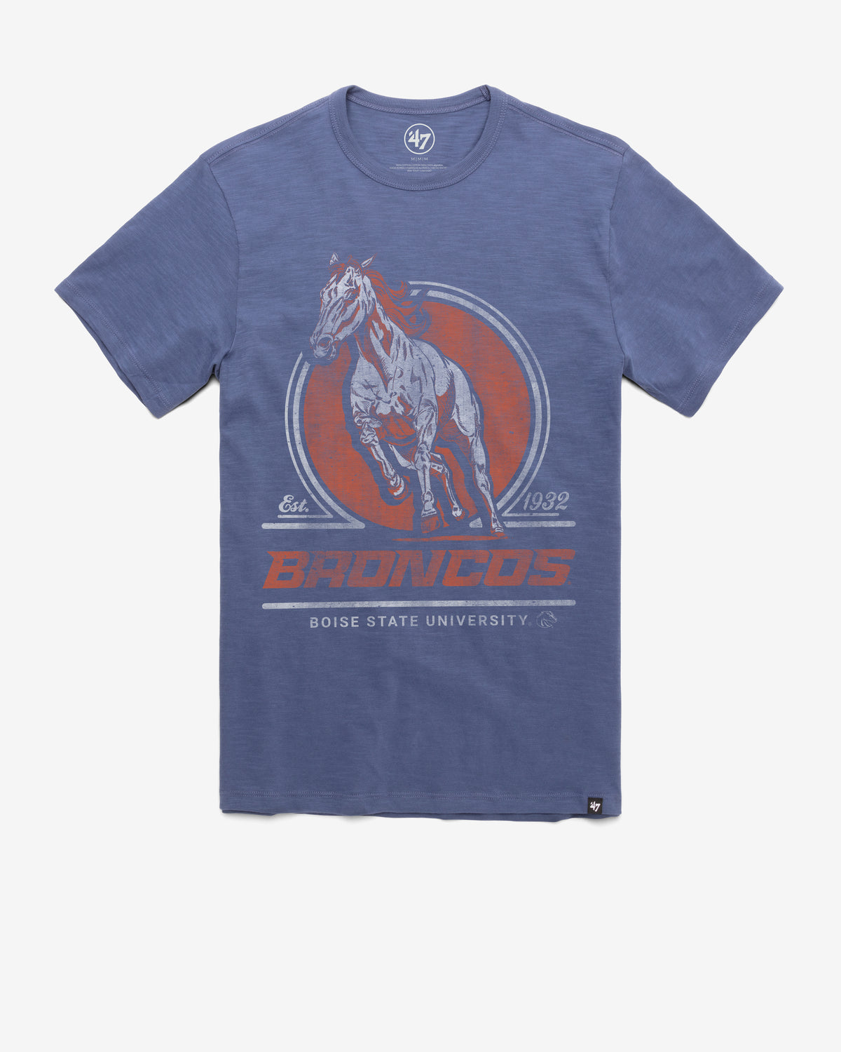 BOISE STATE BRONCOS EMBLEM MARK '47 SCRUM TEE
