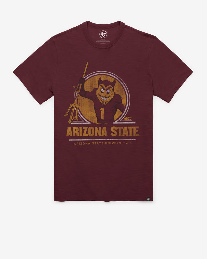 希少 アリゾナ大学 Sun Devils ロゴ刺繍 ゲームシャツ A-3723 Arizona State Sun Devils ASU Apparel | Distressed Vintage Scrum