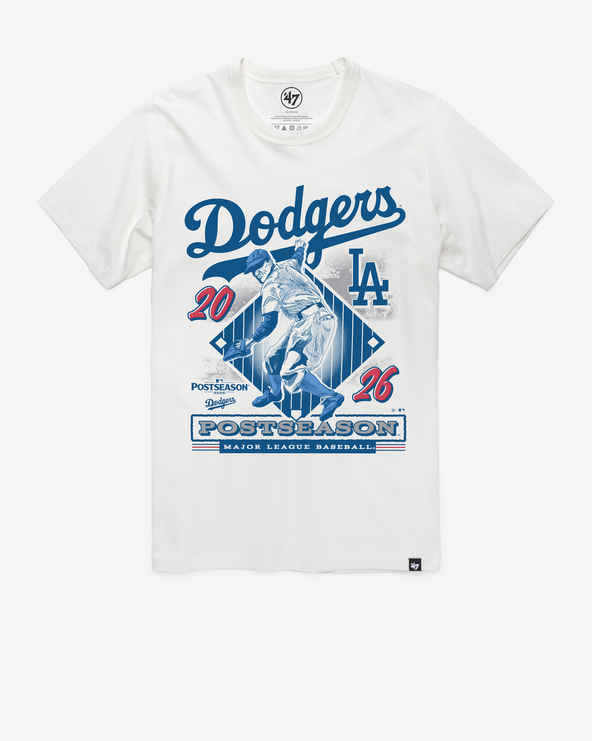 LOS ANGELES DODGERS PLAYOFF '47 FRANKLIN TEE
