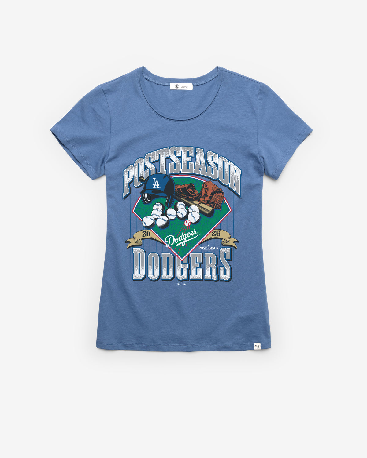 LOS ANGELES DODGERS PLAYOFF '47 WOMEN'S FRANKIE TEE