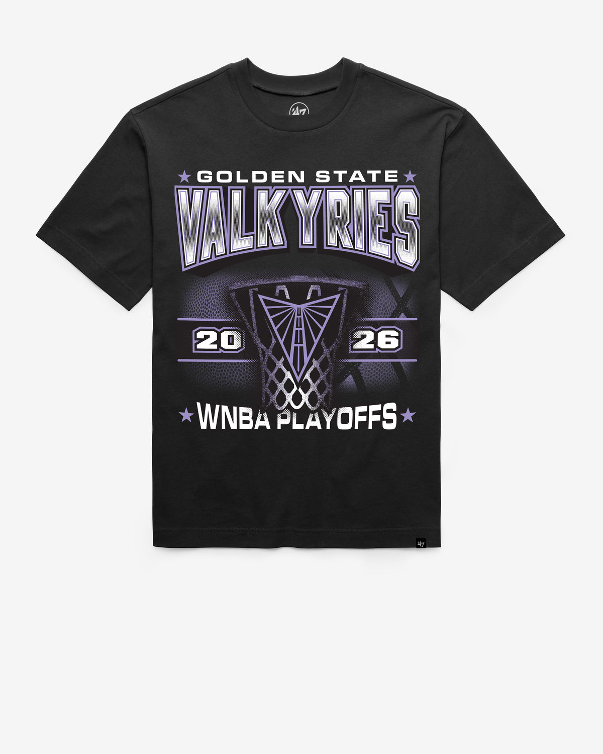 GOLDEN STATE VALKYRIES PLAYOFF '47 FOUNDATION TEE