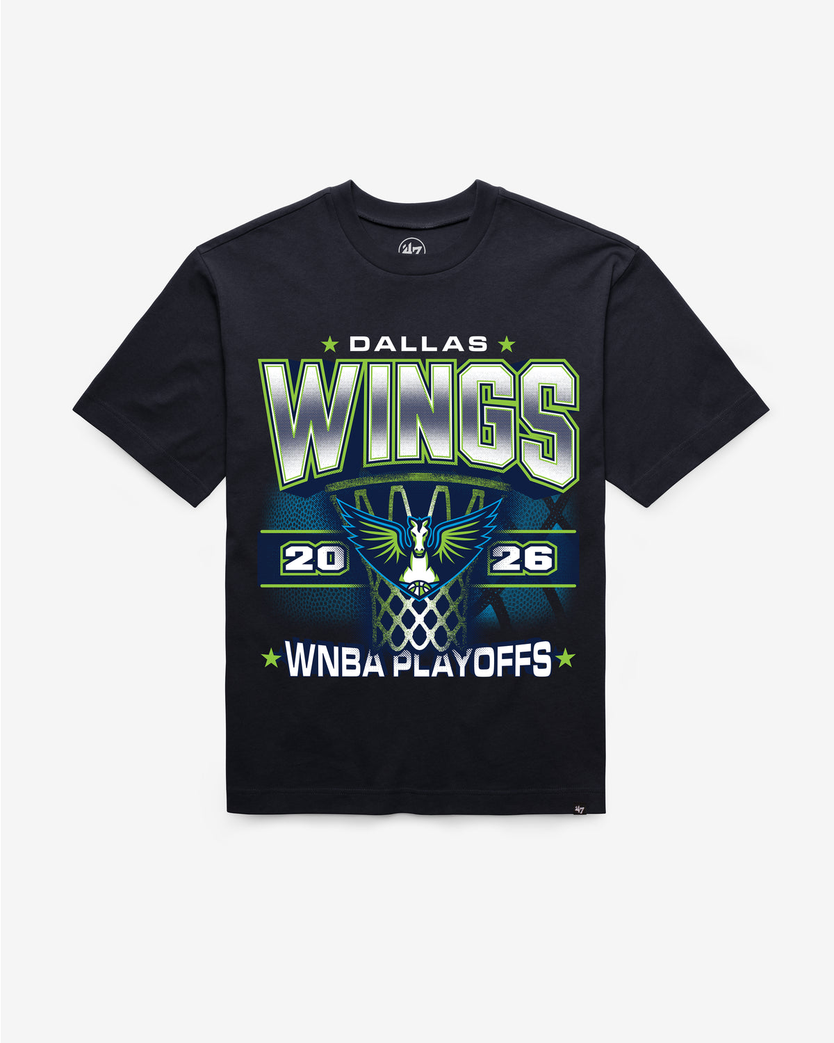 DALLAS WINGS PLAYOFF '47 FOUNDATION TEE