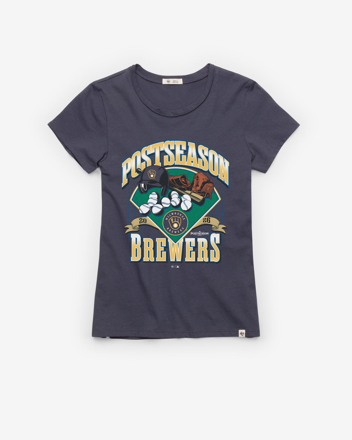 MILWAUKEE BREWERS PLAYOFF '47 WOMEN'S FRANKIE TEE