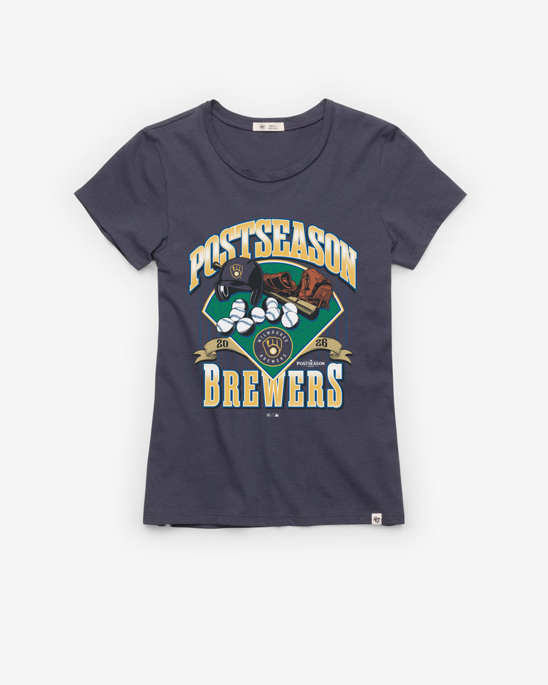 MILWAUKEE BREWERS PLAYOFF '47 WOMEN'S FRANKIE TEE