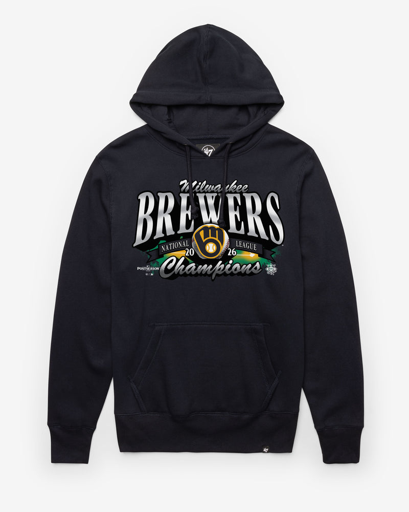 MILWAUKEE BREWERS 2026 NATIONAL LEAGUE CHAMPIONS '47 HEADLINE HOOD