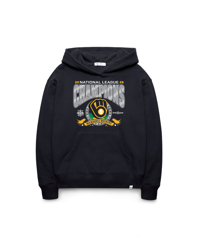 MILWAUKEE BREWERS 2026 NATIONAL LEAGUE CHAMPIONS '47 WOMEN'S NAOMI HOOD