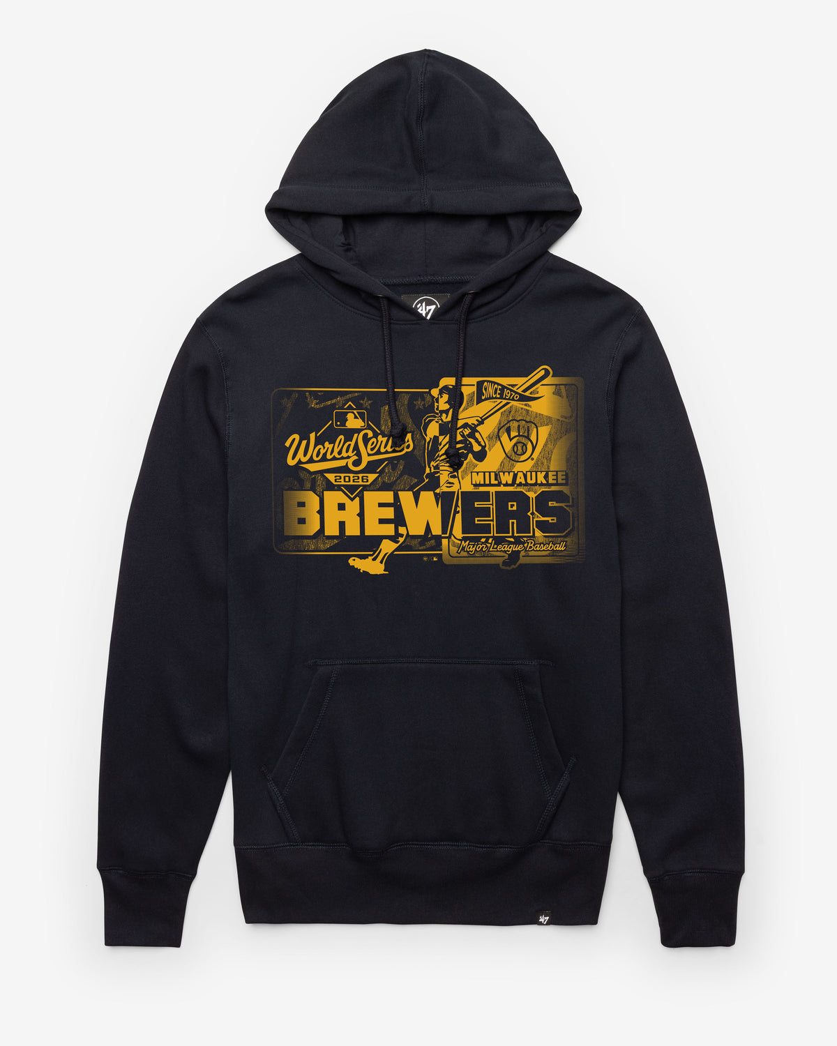 MILWAUKEE BREWERS 2026 WORLD SERIES CONFERENCE '47 HEADLINE HOOD