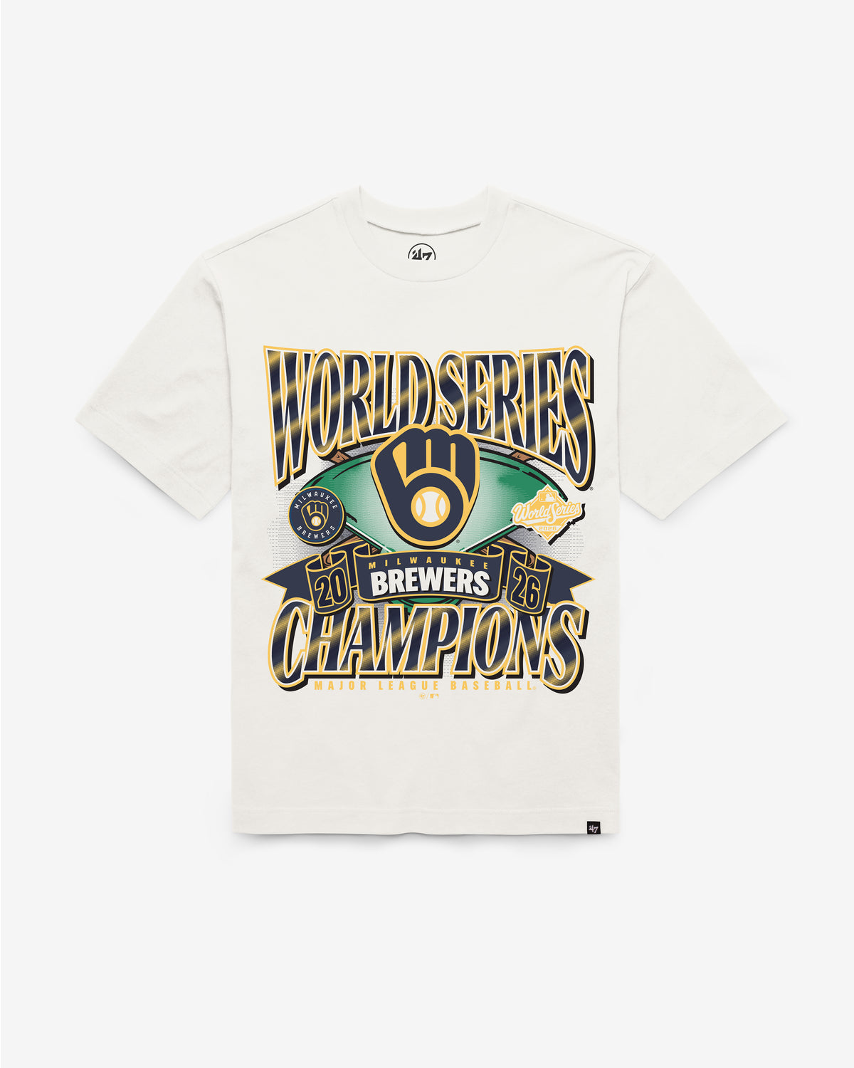 MILWAUKEE BREWERS 2026 WORLD SERIES CHAMPIONS '47 FOUNDATION TEE