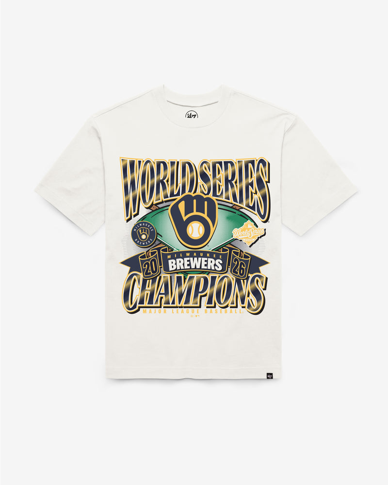 MILWAUKEE BREWERS 2026 WORLD SERIES CHAMPIONS '47 FOUNDATION TEE