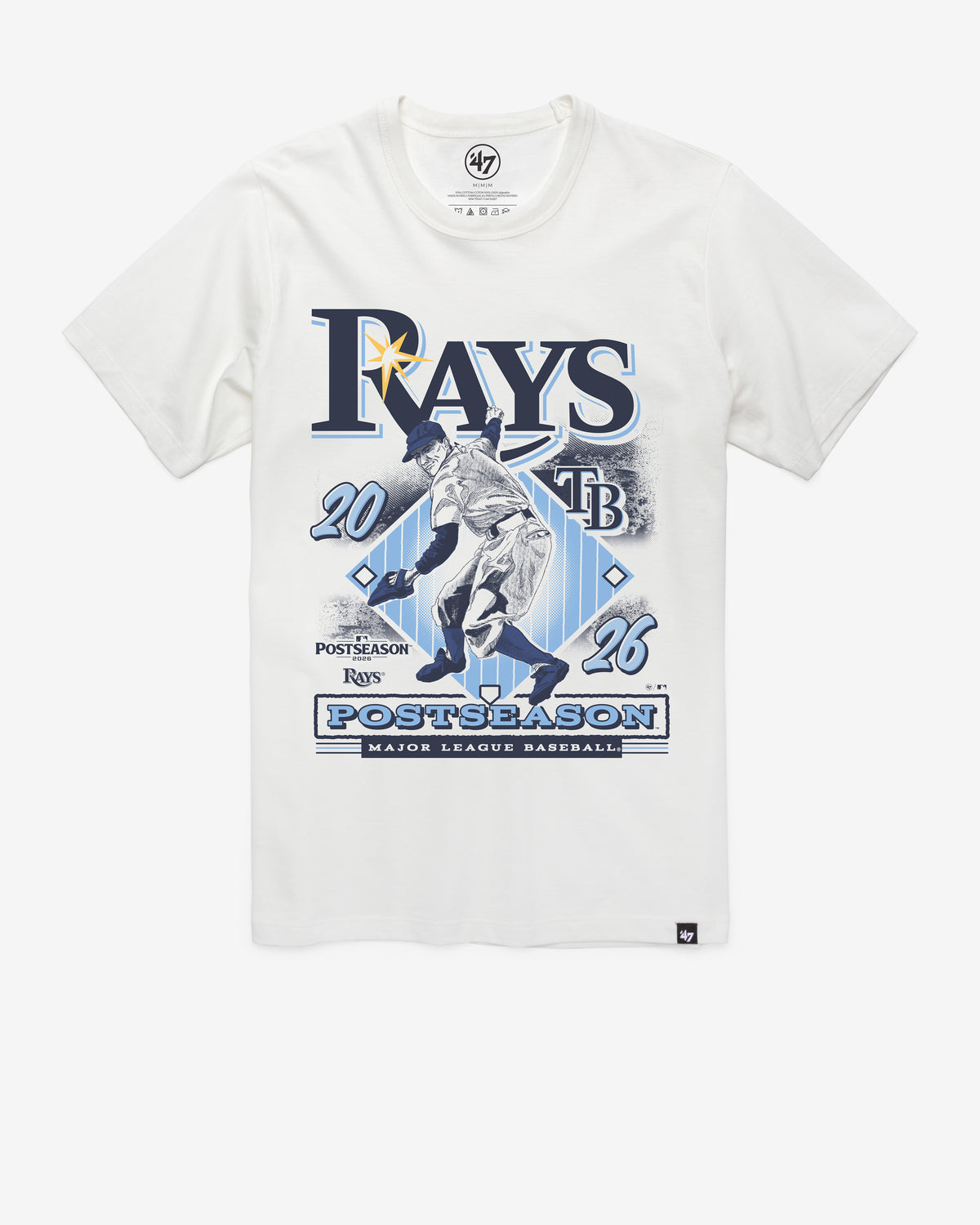 TAMPA BAY RAYS PLAYOFF '47 FRANKLIN TEE