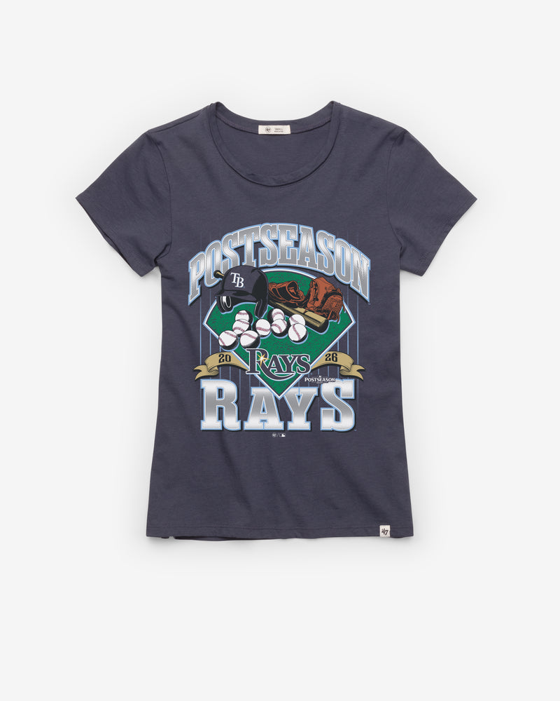 TAMPA BAY RAYS PLAYOFF '47 WOMEN'S FRANKIE TEE