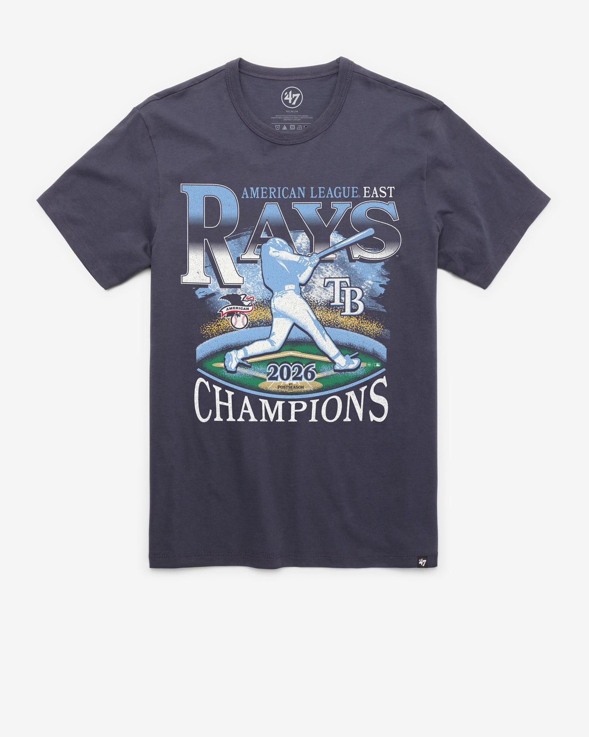TAMPA BAY RAYS DIVISION CHAMPS '47 FRANKLIN TEE
