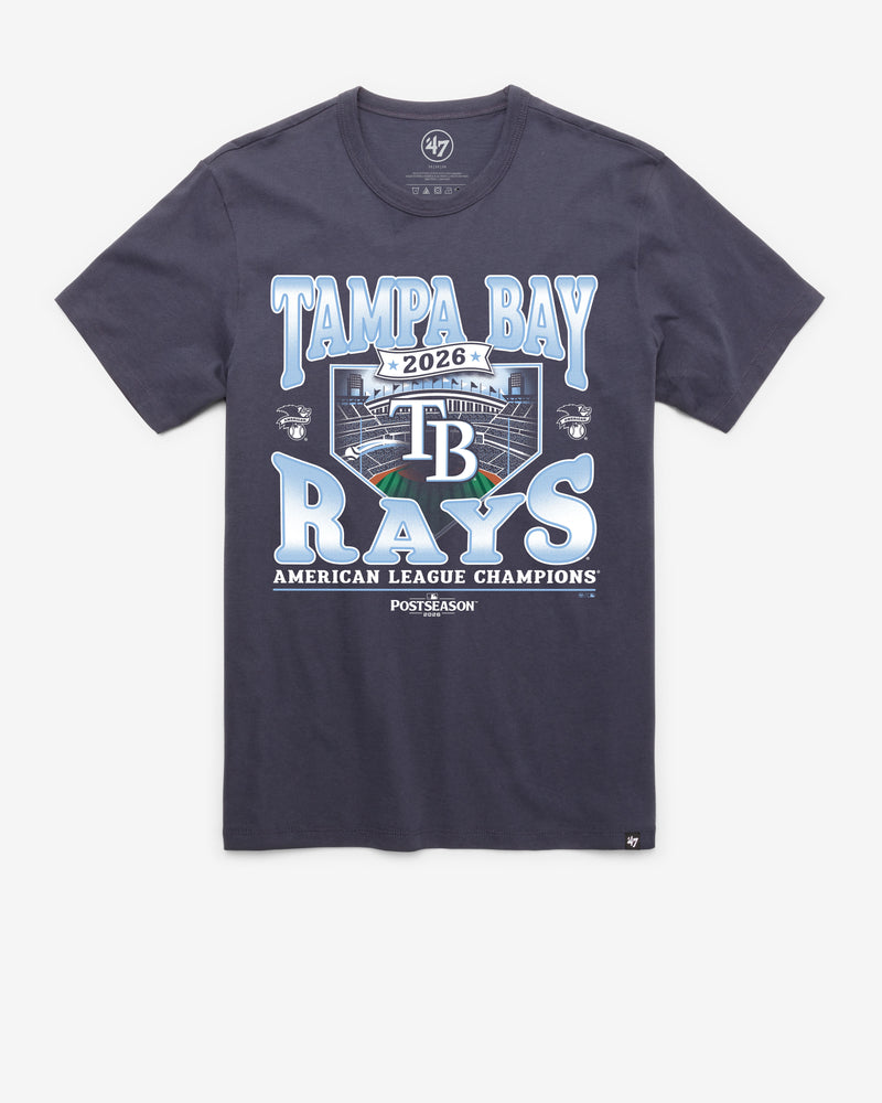 TAMPA BAY RAYS 2026 AMERICAN LEAGUE CHAMPIONS '47 FRANKLIN TEE
