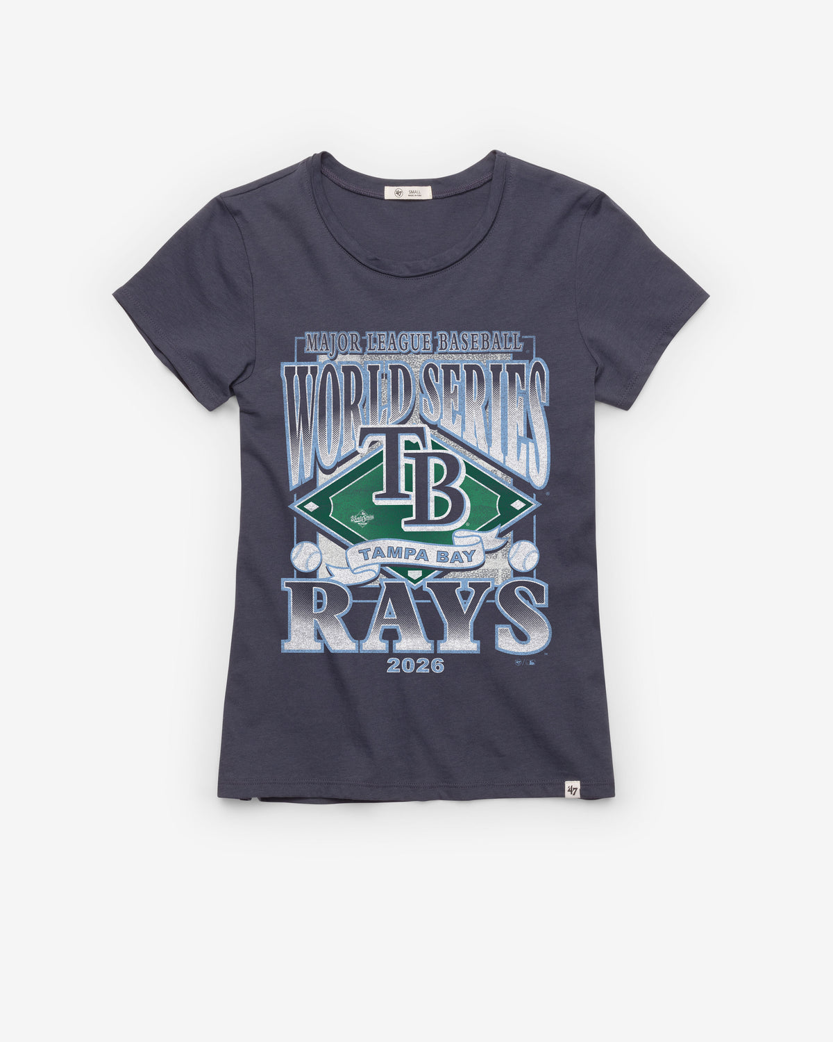 TAMPA BAY RAYS 2026 WORLD SERIES '47 WOMEN'S FRANKIE TEE