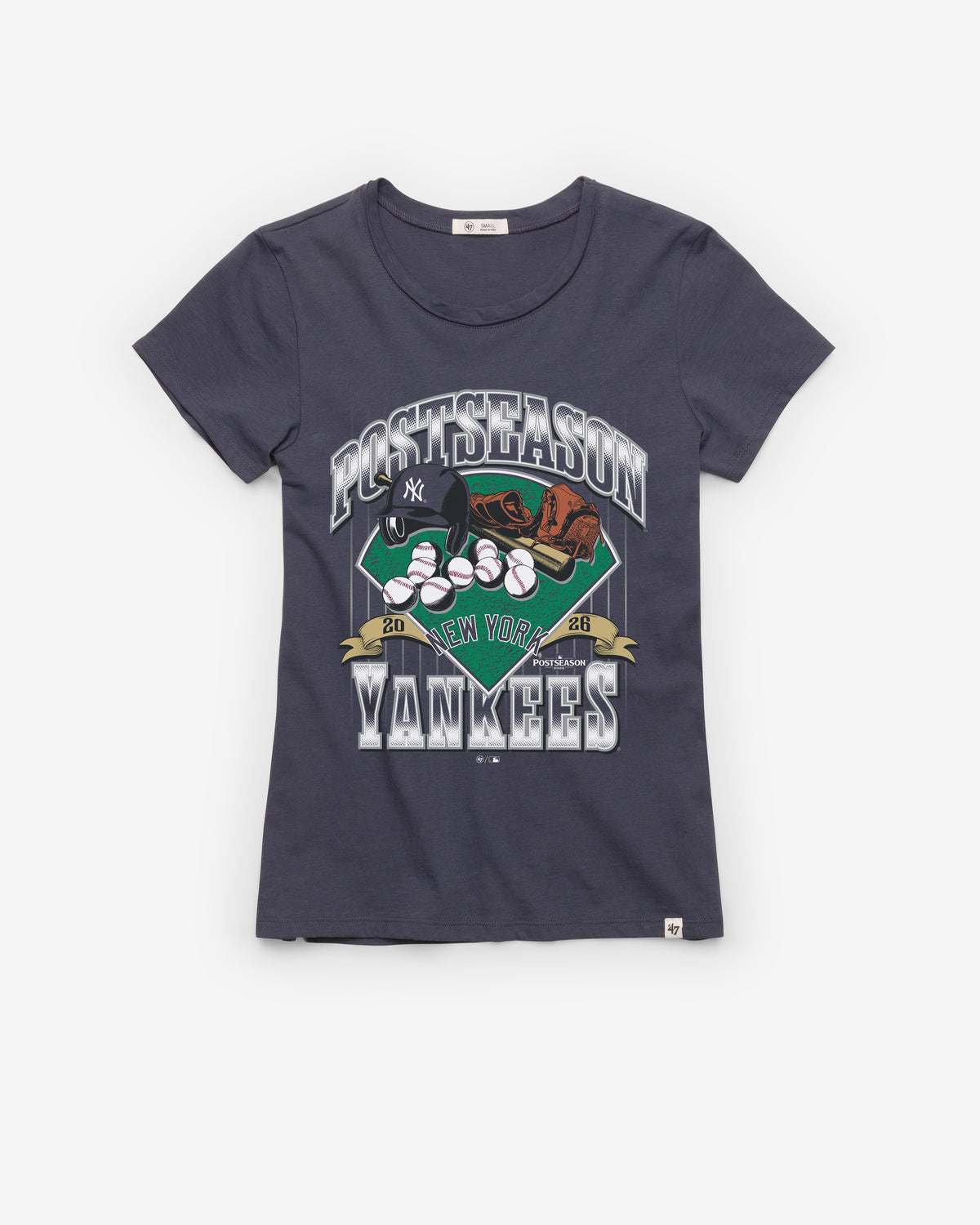 NEW YORK YANKEES PLAYOFF '47 WOMEN'S FRANKIE TEE