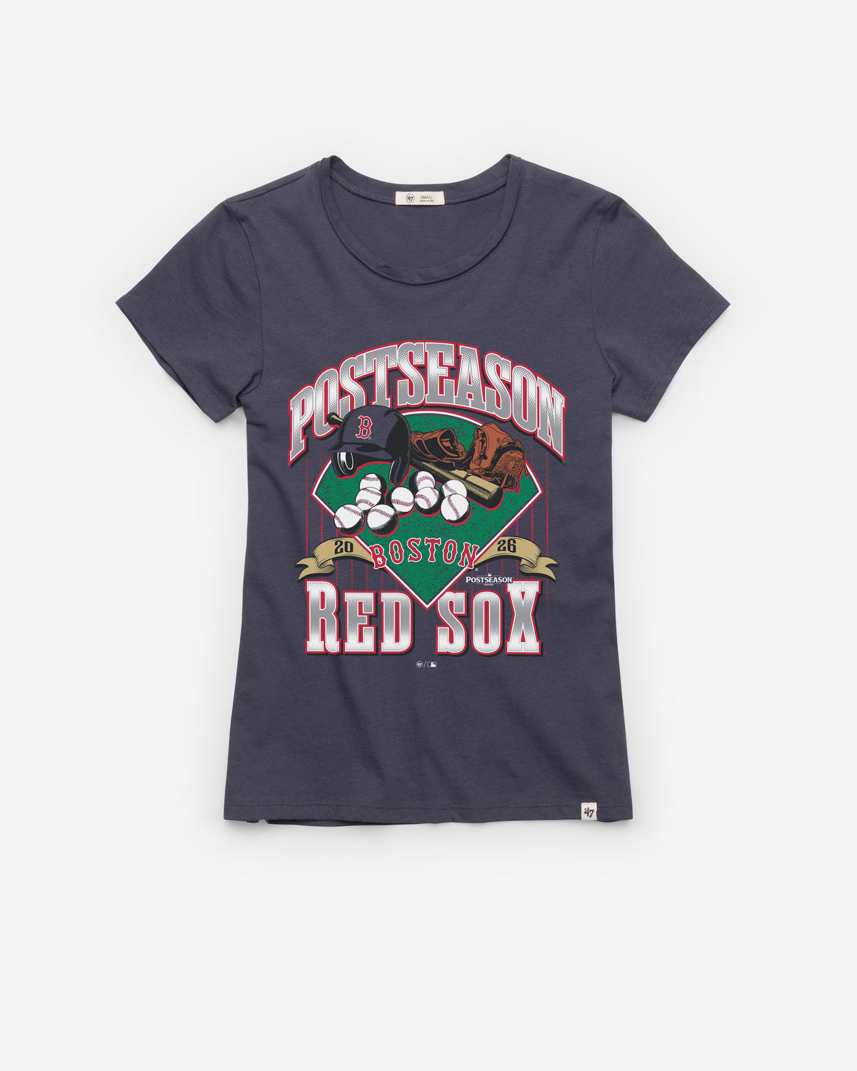 BOSTON RED SOX PLAYOFF '47 WOMEN'S FRANKIE TEE