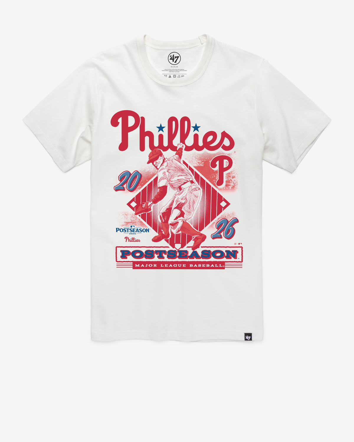 PHILADELPHIA PHILLIES PLAYOFF '47 FRANKLIN TEE