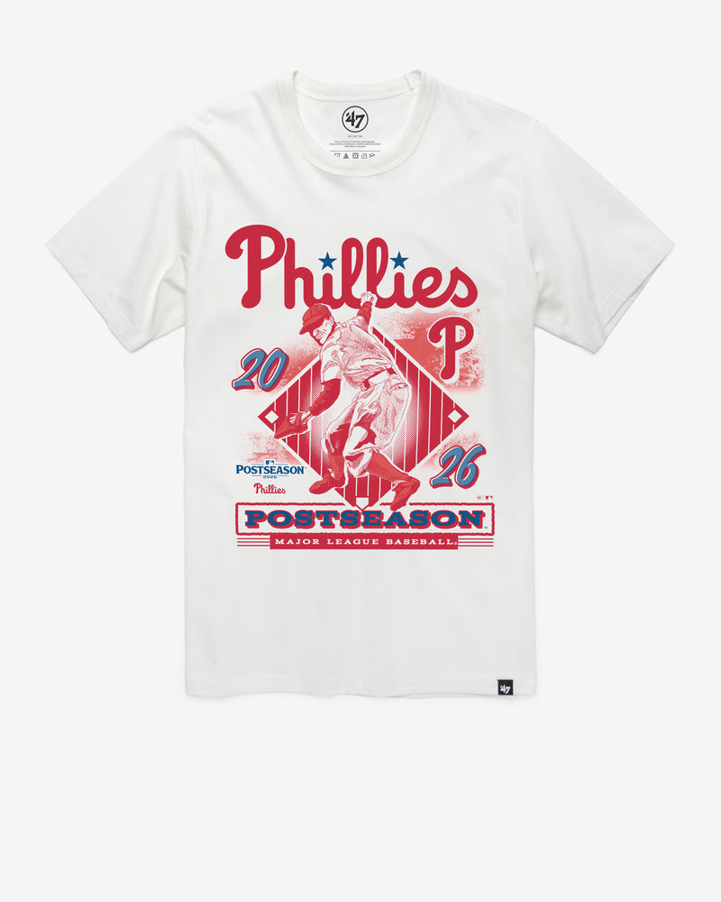 PHILADELPHIA PHILLIES PLAYOFF '47 FRANKLIN TEE