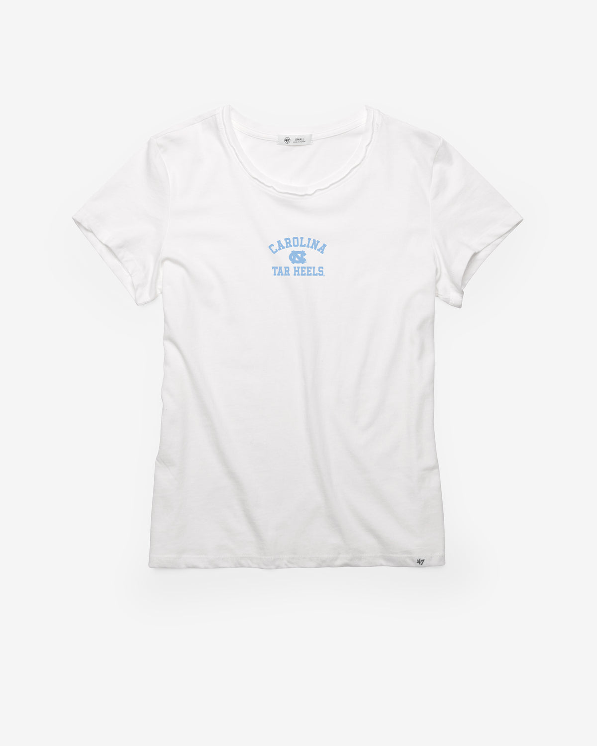 NORTH CAROLINA TAR HEELS UNC SPIRITED ARCH '47 WOMEN'S FRANKIE TEE