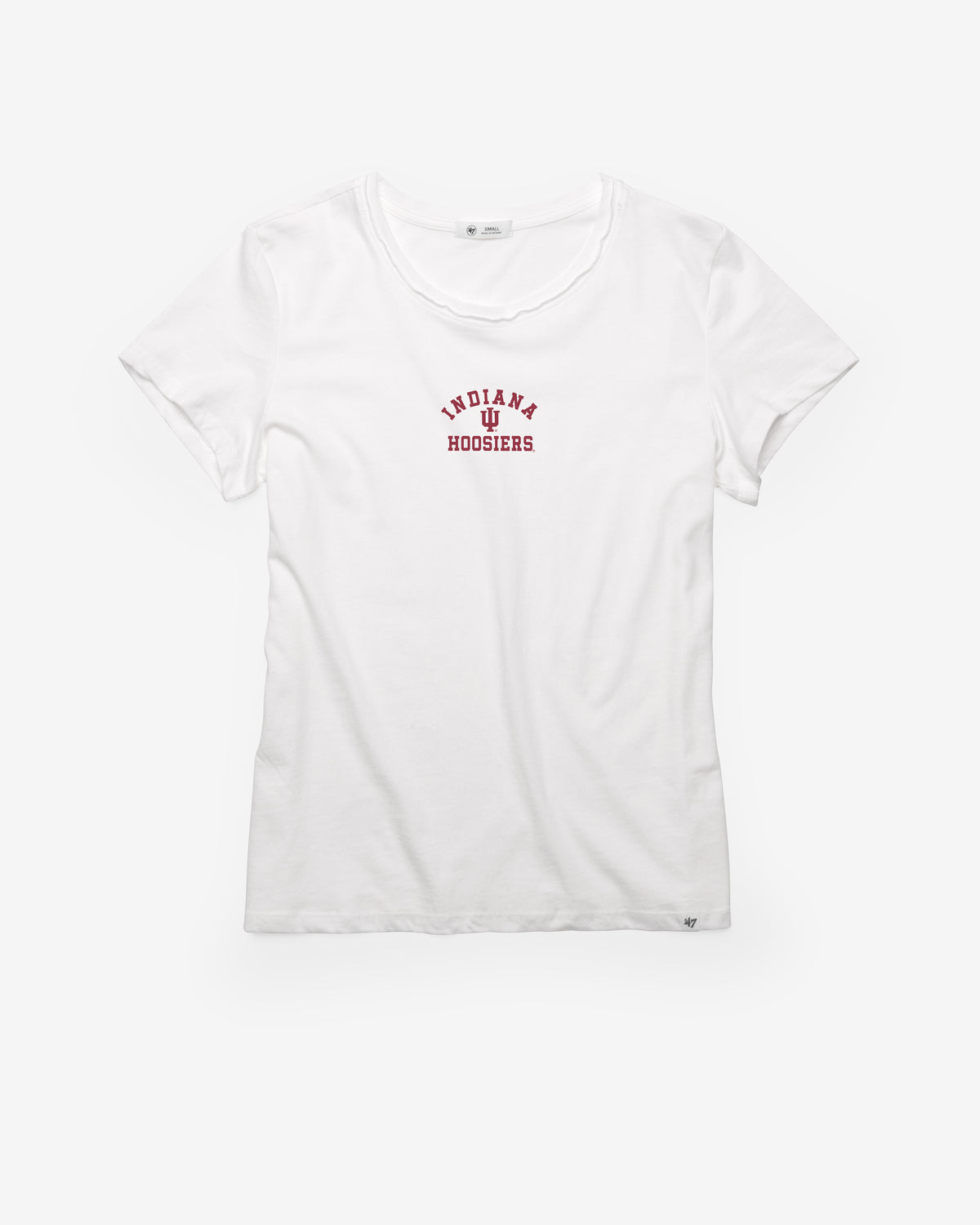 INDIANA HOOSIERS SPIRITED ARCH '47 WOMEN'S FRANKIE TEE