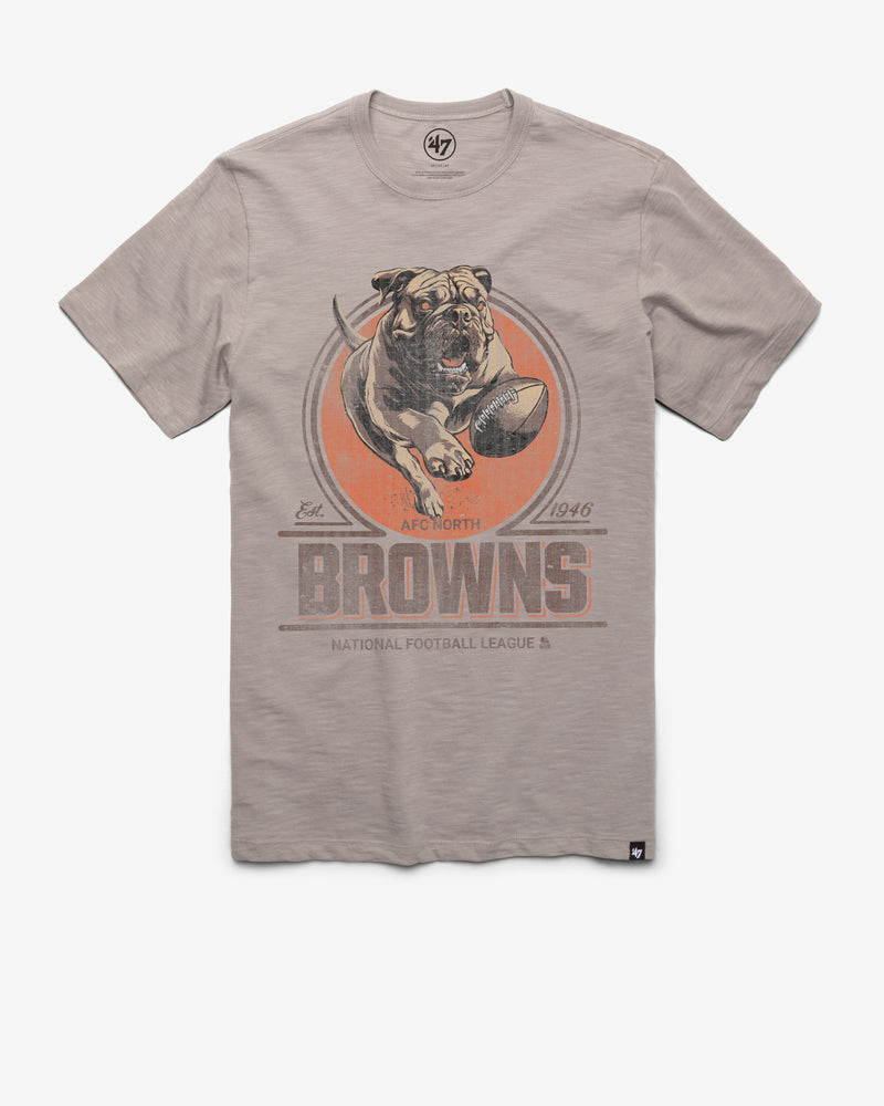 CLEVELAND BROWNS HISTORIC EMBLEM MARK '47 SCRUM TEE