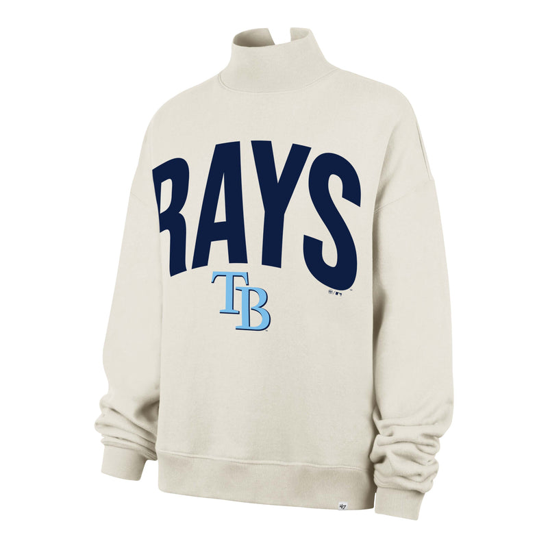 TAMPA BAY RAYS SUBTLE MUSE '47 WOMEN'S MOCK NECK PULLOVER