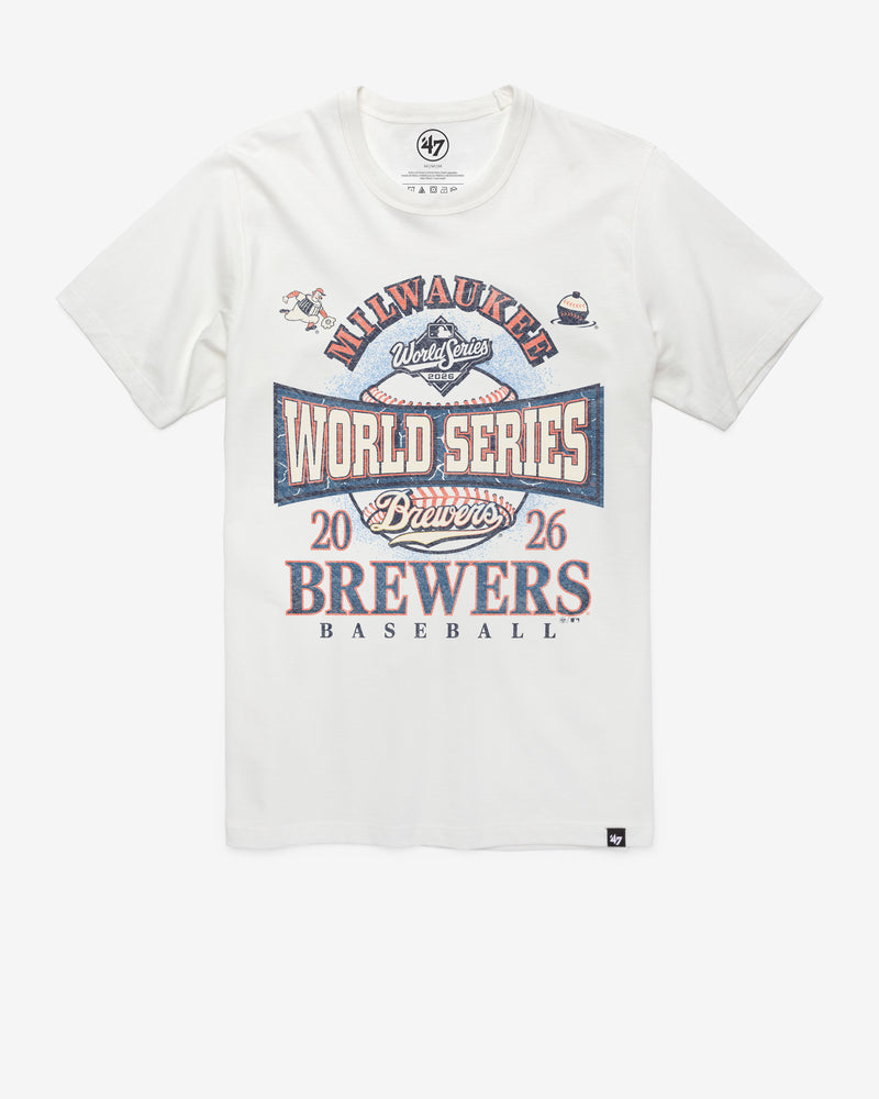 MILWAUKEE BREWERS CITY CONNECT WORLD SERIES ID '47 FRANKLIN TEE