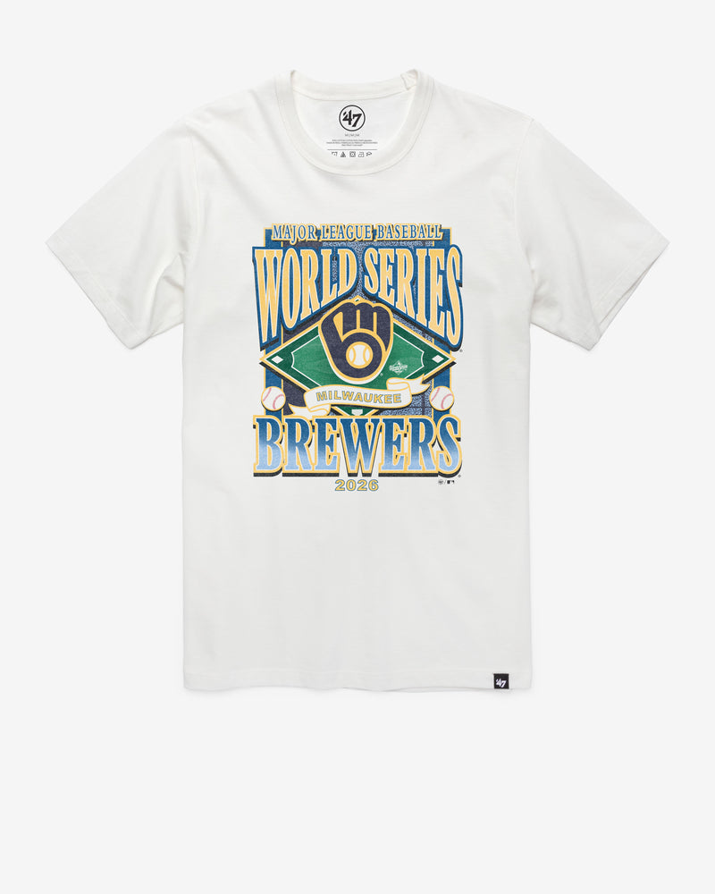 MILWAUKEE BREWERS WORLD SERIES ID '47 FRANKLIN TEE