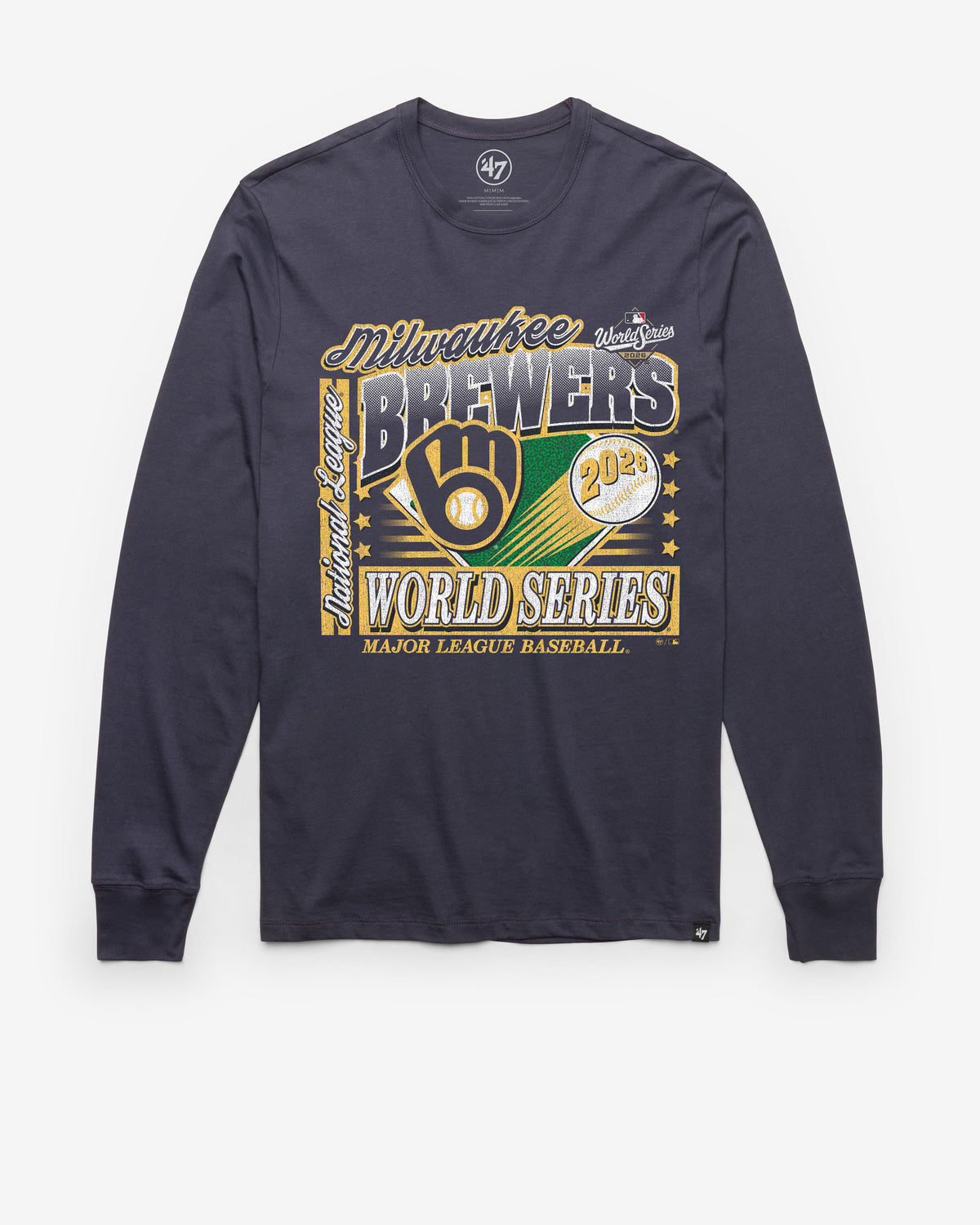 MILWAUKEE BREWERS WORLD SERIES ID '47 FRANKLIN TEE