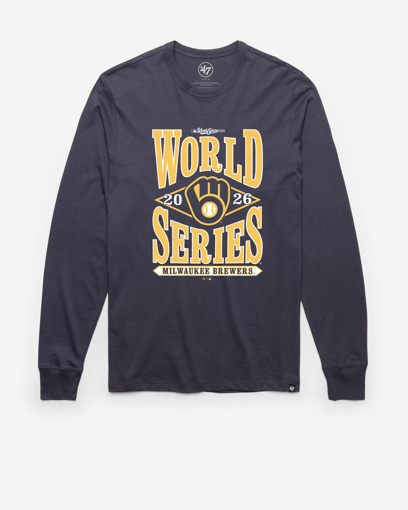 MILWAUKEE BREWERS WORLD SERIES ID '47 FRANKLIN TEE
