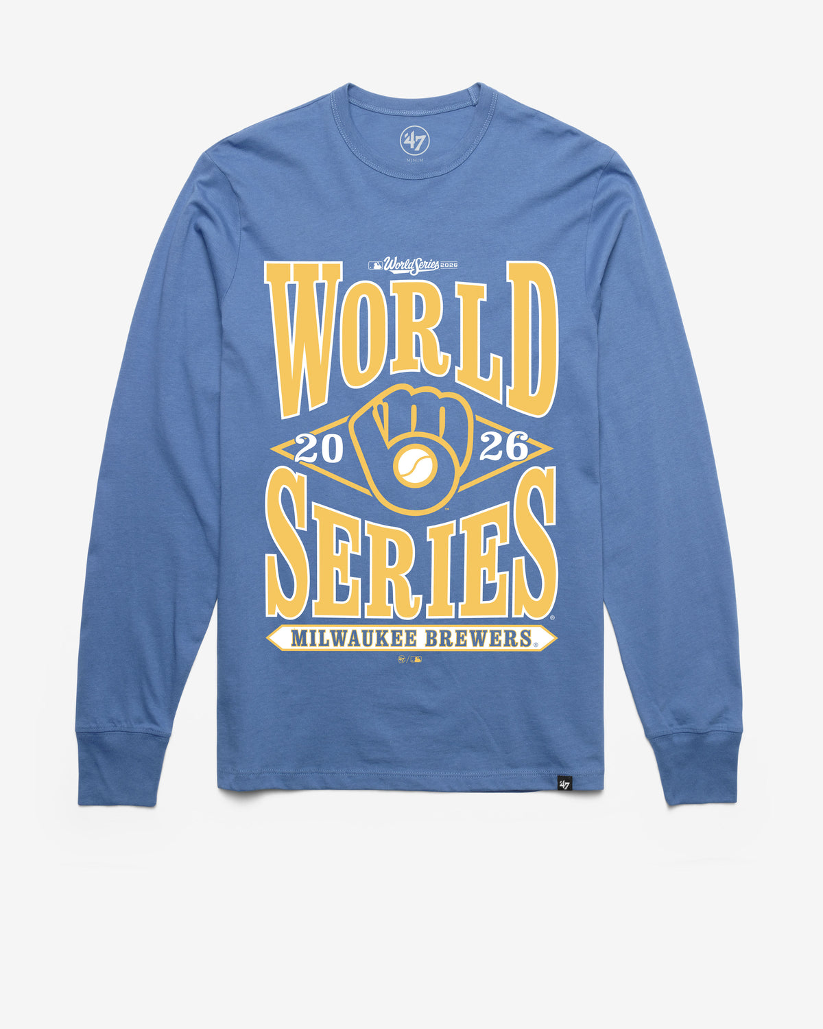 MILWAUKEE BREWERS WORLD SERIES ID '47 FRANKLIN TEE