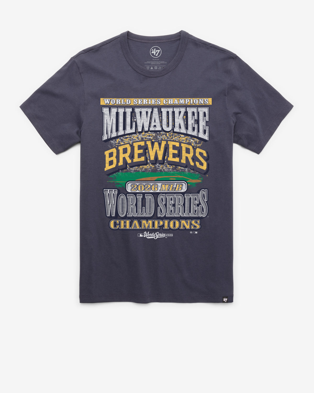 MILWAUKEE BREWERS 2026 WORLD SERIES CHAMPIONS '47 FRANKLIN TEE