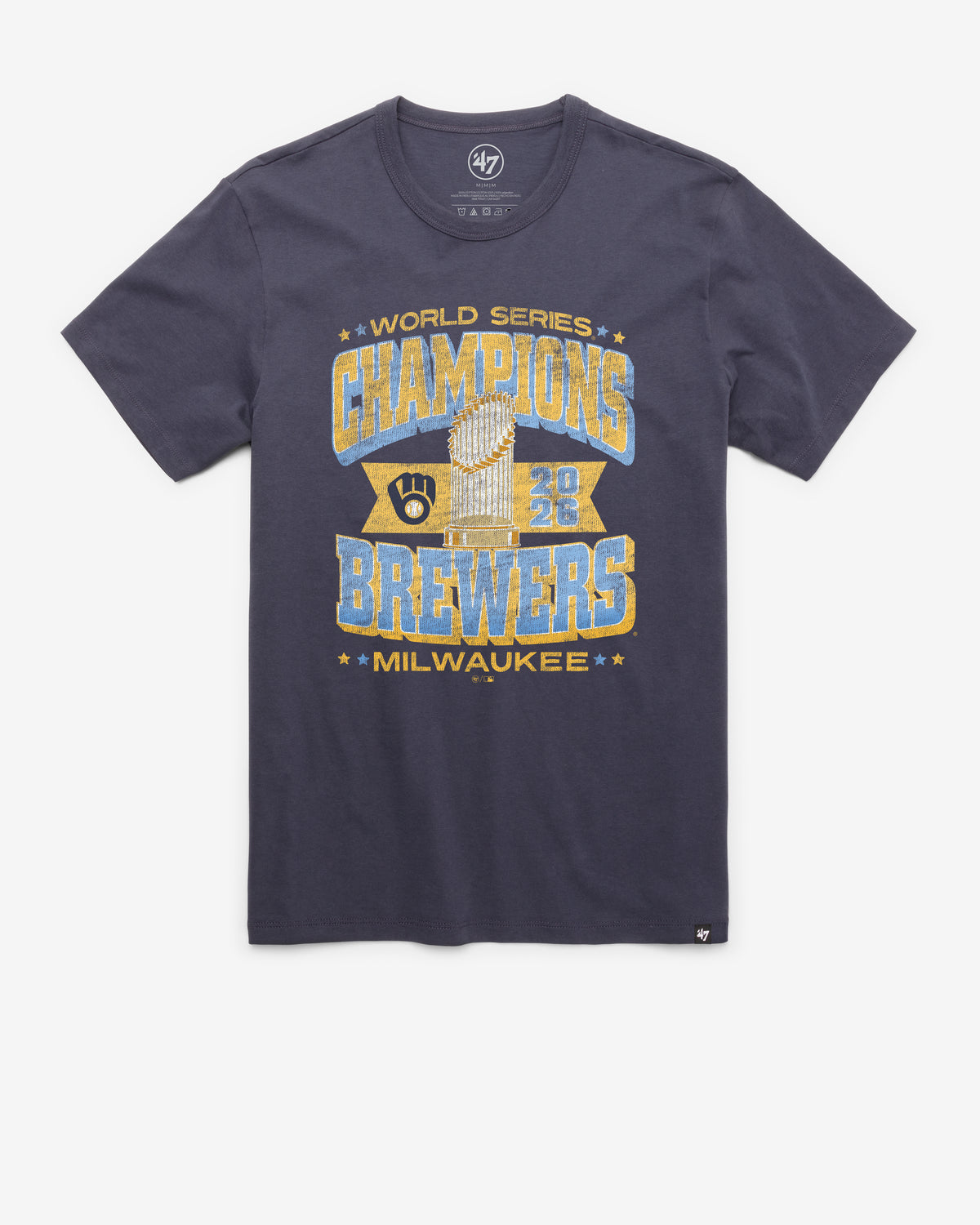 MILWAUKEE BREWERS 2026 WORLD SERIES CHAMPIONS '47 FRANKLIN TEE